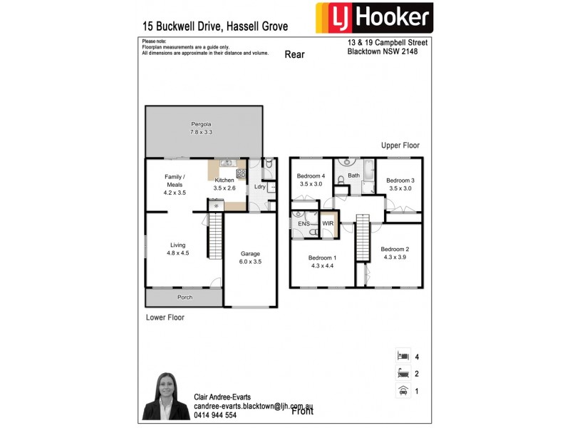 15 Buckwell Drive, Hassall Grove NSW 2761 Floorplan