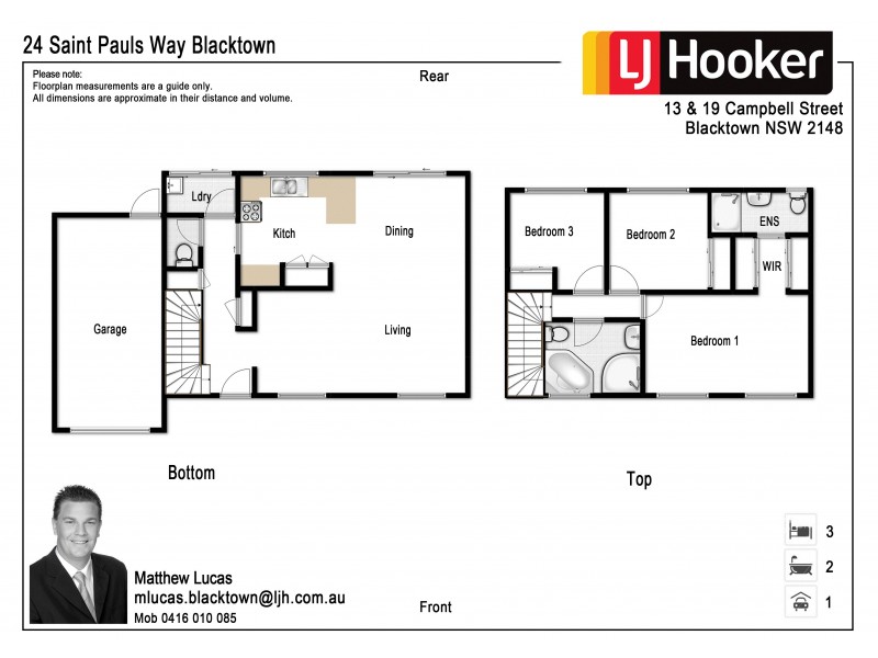 24 St Pauls Way, Blacktown NSW 2148 Floorplan