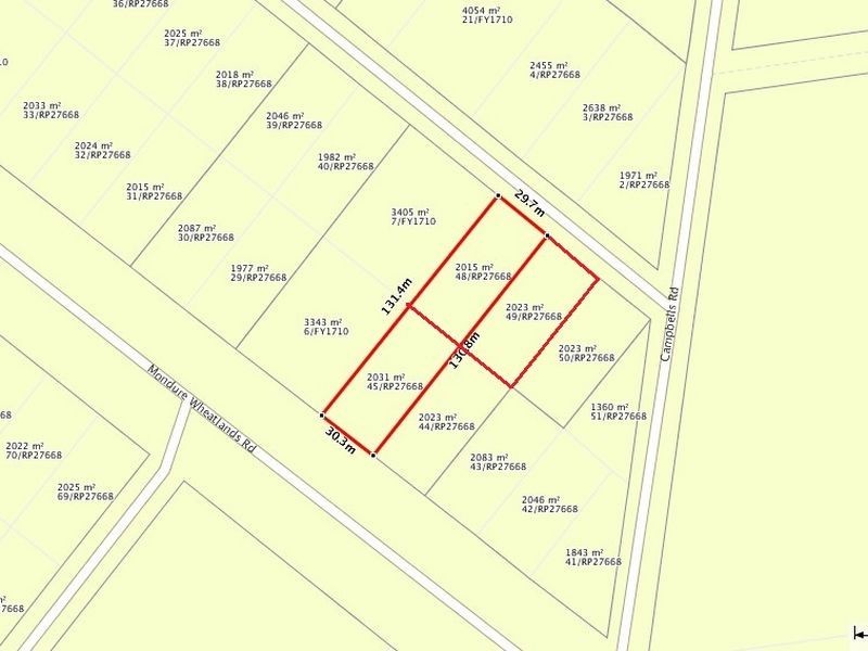 Lots 45 48 Mondure Wheatlands Road, Mondure QLD 4611