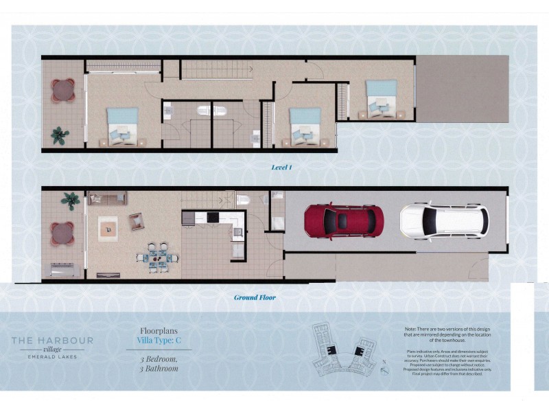 The Harbour Village – Emerald Lakes, Carrara QLD 4211 Floorplan