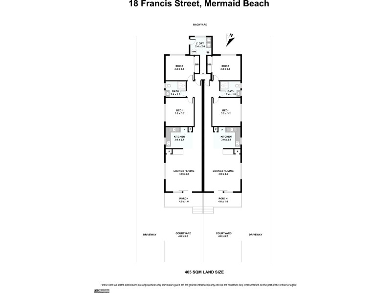 18 Francis Street, Mermaid Beach QLD 4218 Floorplan