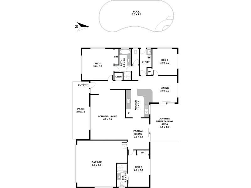 19 Oceanic Drive, Mermaid Waters QLD 4218 Floorplan
