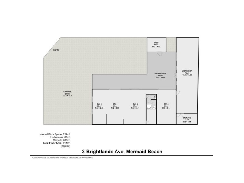 3 Brightlands Court, Mermaid Waters QLD 4218 Floorplan
