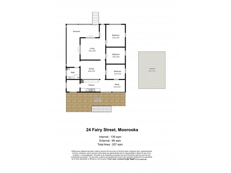 24 Fairy Street, Moorooka QLD 4105 Floorplan