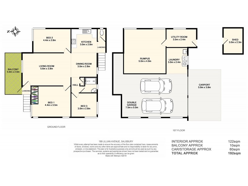 199 Lillian Avenue, Salisbury QLD 4107 Floorplan
