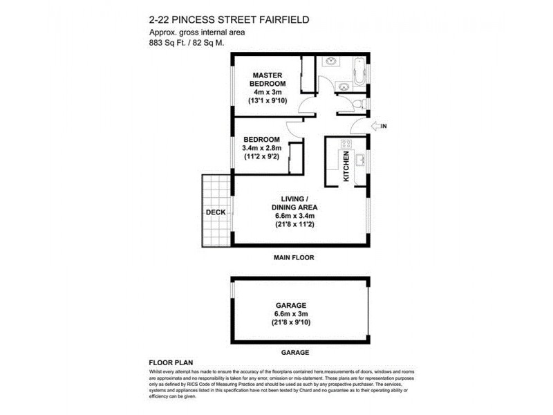 2/22 Princess Street, Fairfield QLD 4103 Floorplan