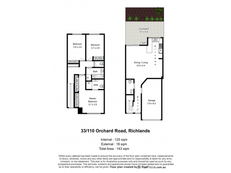 33/110 Orchard Road, Richlands QLD 4077 Floorplan