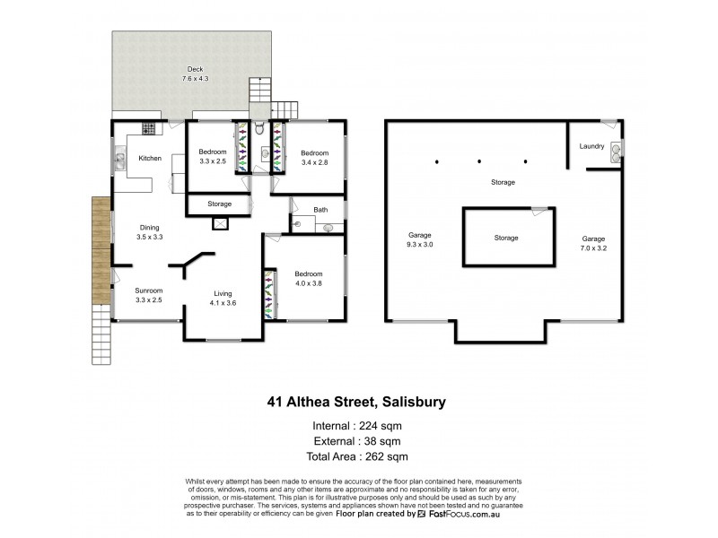 41 Althea Street, Salisbury QLD 4107 Floorplan