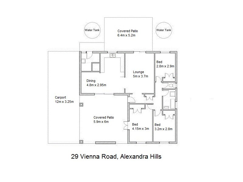 29 Vienna Road, Alexandra Hills QLD 4161 Floorplan