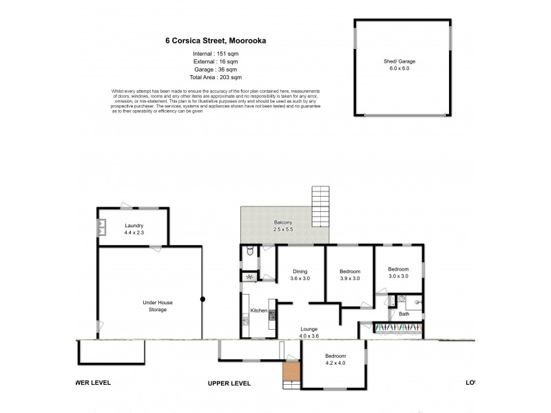 6 Corsica Street, Moorooka QLD 4105 Floorplan