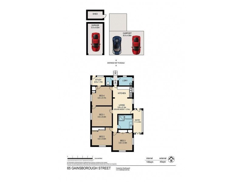 65 Gainsborough Street, Moorooka QLD 4105 Floorplan