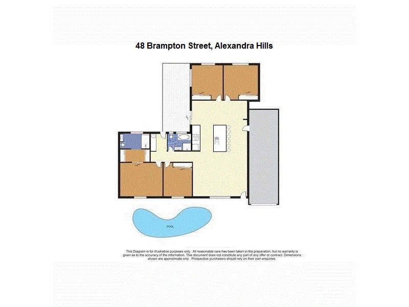 48 Brompton Street, Alexandra Hills QLD 4161 Floorplan