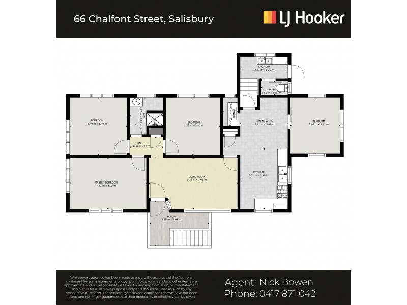 66 Chalfont, Salisbury QLD 4107 Floorplan