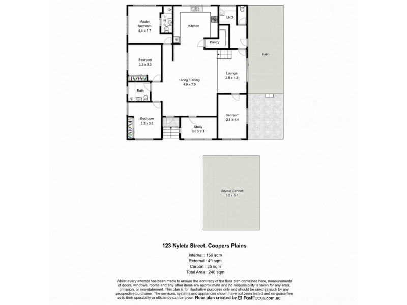 123 Nyleta Street, Coopers Plains QLD 4108 Floorplan