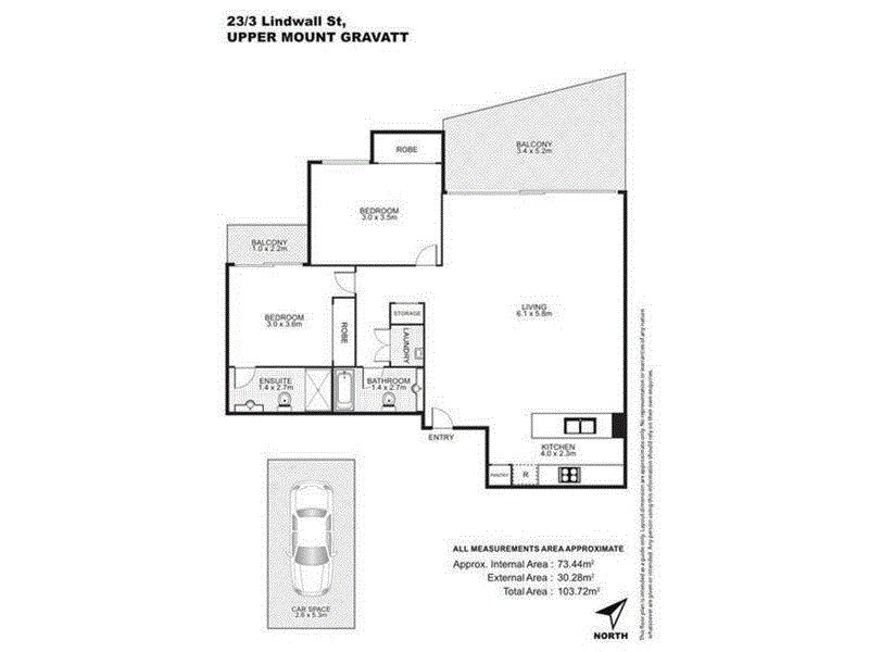 23/3 Lindwall St, Upper Mount Gravatt QLD 4122 Floorplan