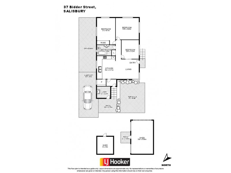 37 Bidder Street, Salisbury QLD 4107 Floorplan