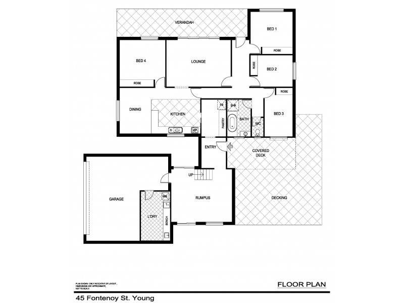 45 Fontenoy Street, Young NSW 2594 Floorplan
