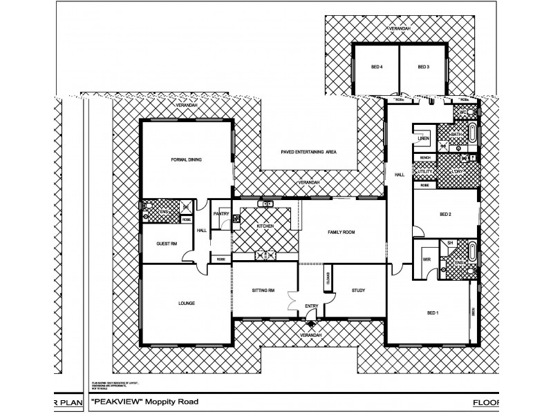 PEAKVIEW 1 Moppity Road, Young NSW 2594 Floorplan