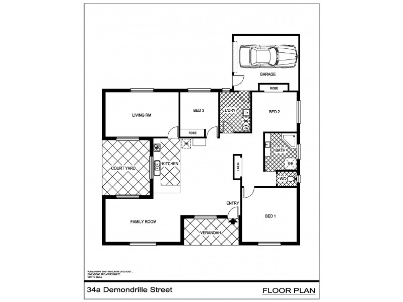 34a Demondrille Street, Young NSW 2594 Floorplan