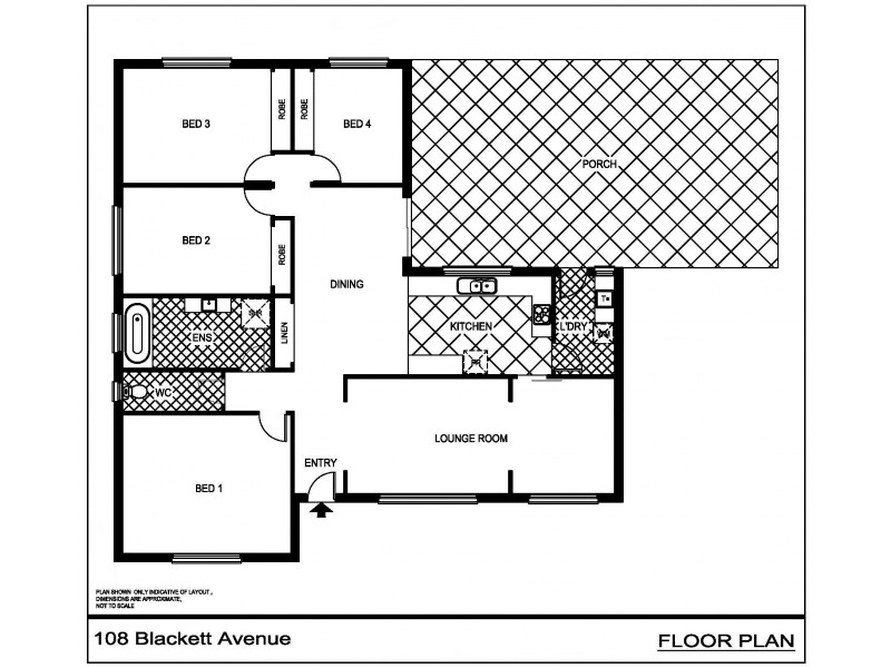 108 Blackett Avenue, Young NSW 2594 Floorplan