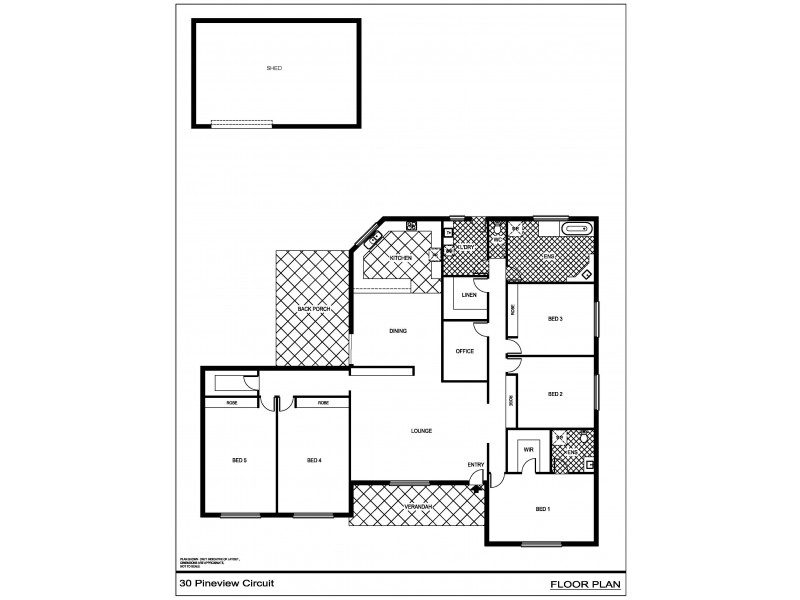 30 Pineview Circuit, Young NSW 2594 Floorplan