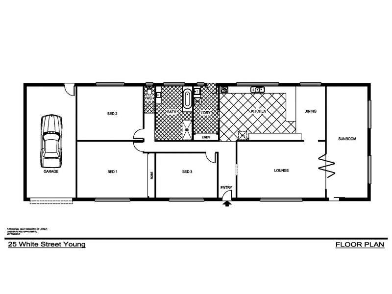 25 White Street, Young NSW 2594 Floorplan