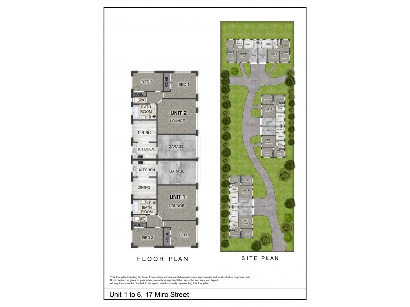 1 to 6/17 Miro Street, Young NSW 2594 Floorplan