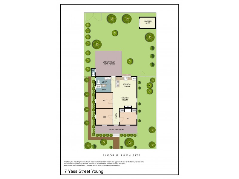 7 Yass Street, Young NSW 2594 Floorplan