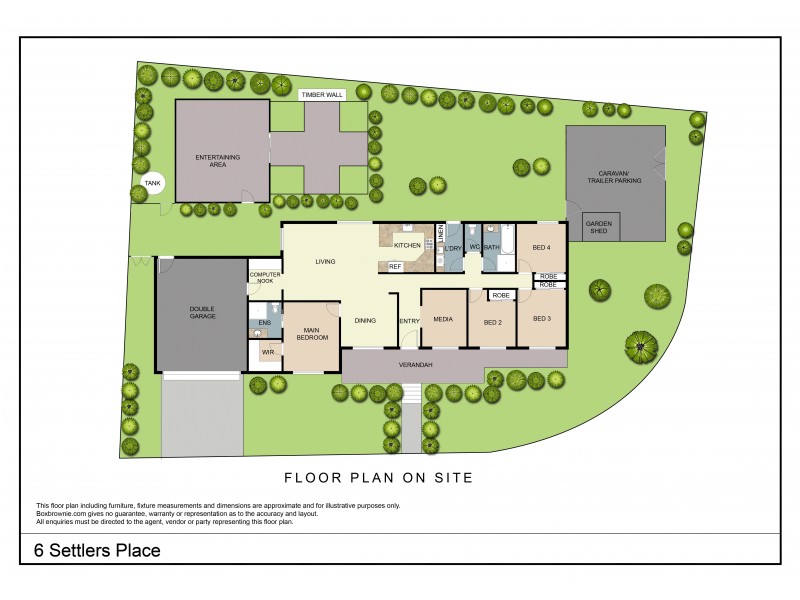 6 Settlers Place, Young NSW 2594 Floorplan