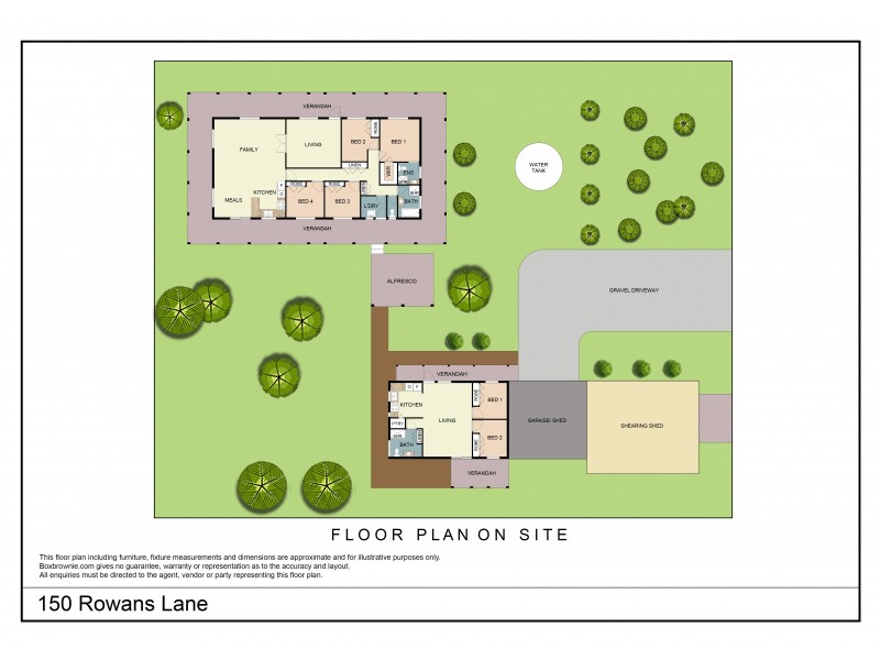 150 Rowans Lane, Bendick Murrell NSW 2803 Floorplan