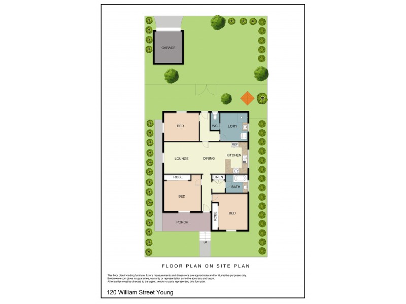 120 William Street, Young NSW 2594 Floorplan