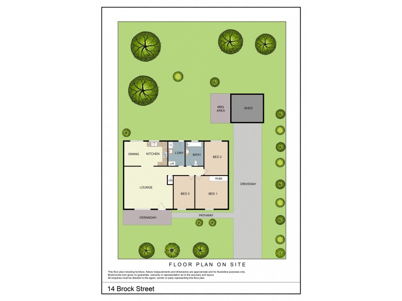 14 Brock Street, Young NSW 2594 Floorplan