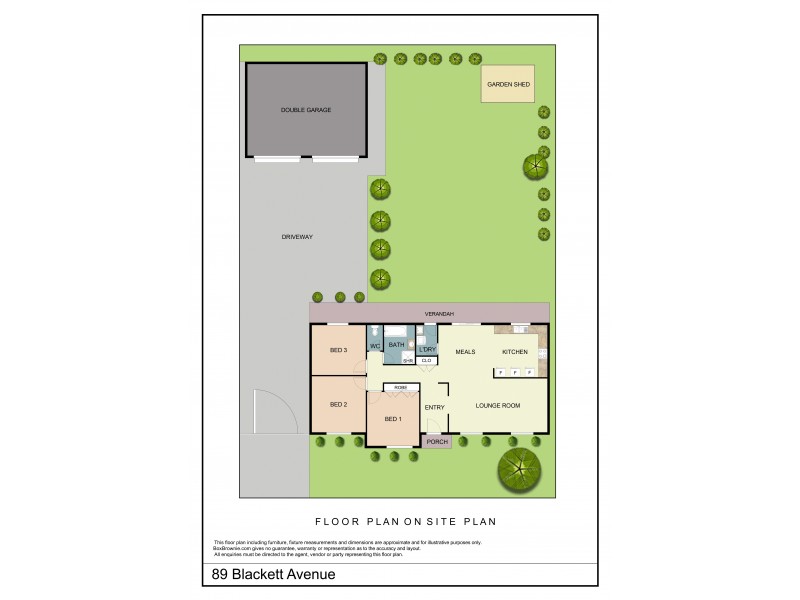89 Blackett Avenue, Young NSW 2594 Floorplan