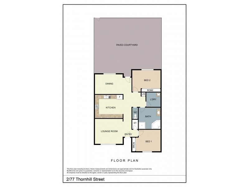 2/77 Thornhill Street, Young NSW 2594 Floorplan