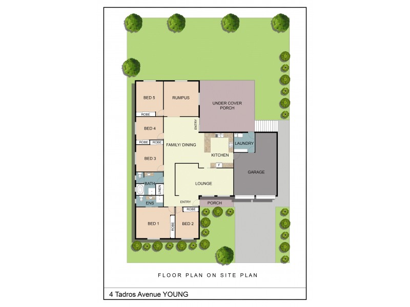 4 Tadros Avenue, Young NSW 2594 Floorplan
