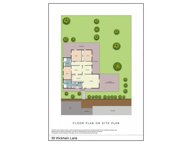 39 Wickham Lane, Young NSW 2594 Floorplan