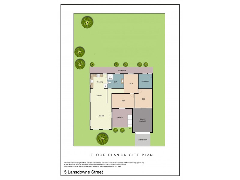 5 Lansdowne Street, Young NSW 2594 Floorplan