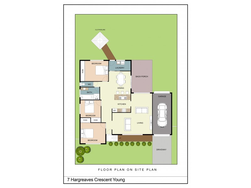 7 Hargreaves Crescent, Young NSW 2594 Floorplan