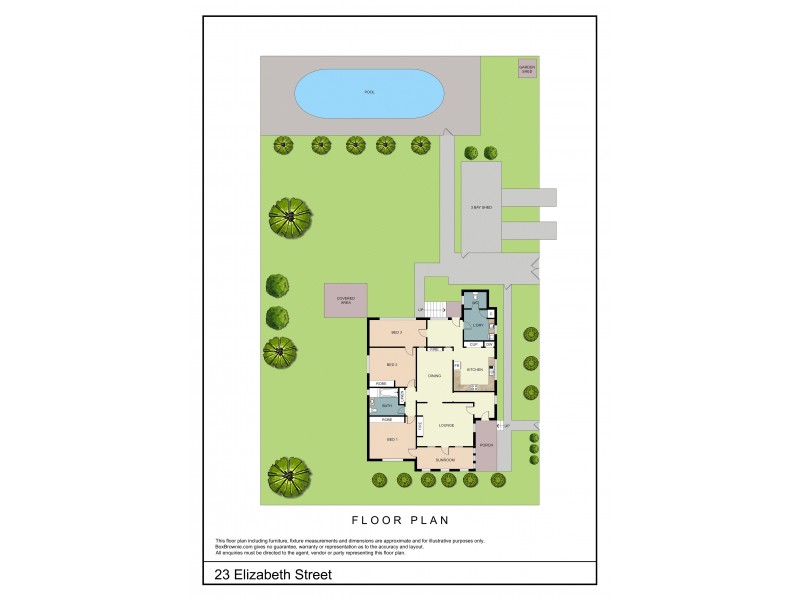 23 Elizabeth Street, Young NSW 2594 Floorplan