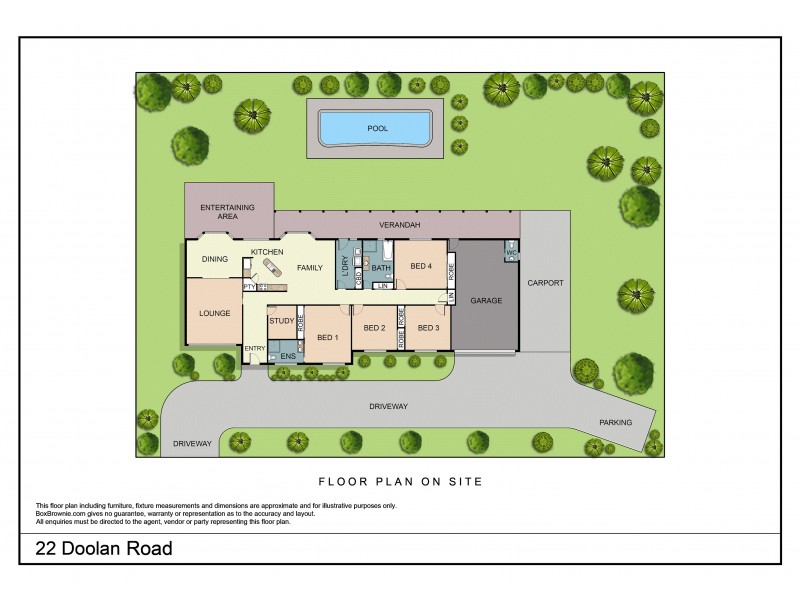 22 Doolan Road, Harden NSW 2587 Floorplan