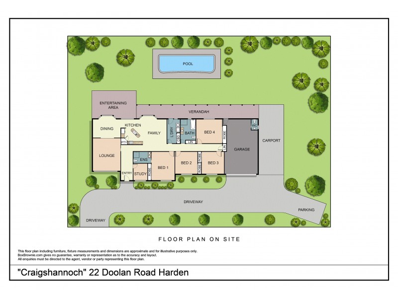 22 Doolan Road, Harden NSW 2587 Floorplan