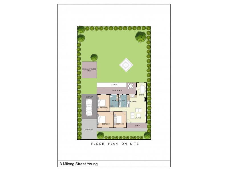 3 Milong Street, Young NSW 2594 Floorplan