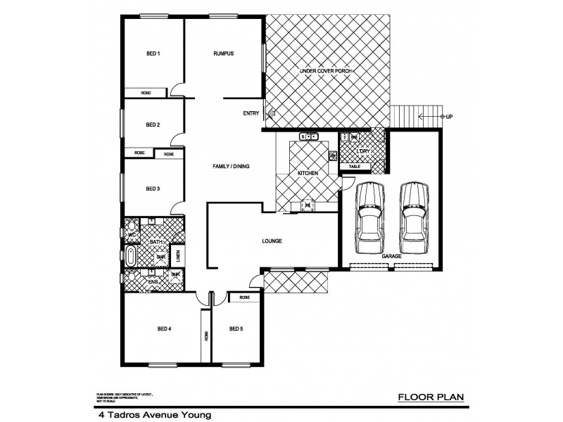 4 Tadros Avenue, Young NSW 2594 Floorplan