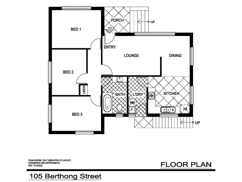 105 Berthong Street, Young NSW 2594 Floorplan