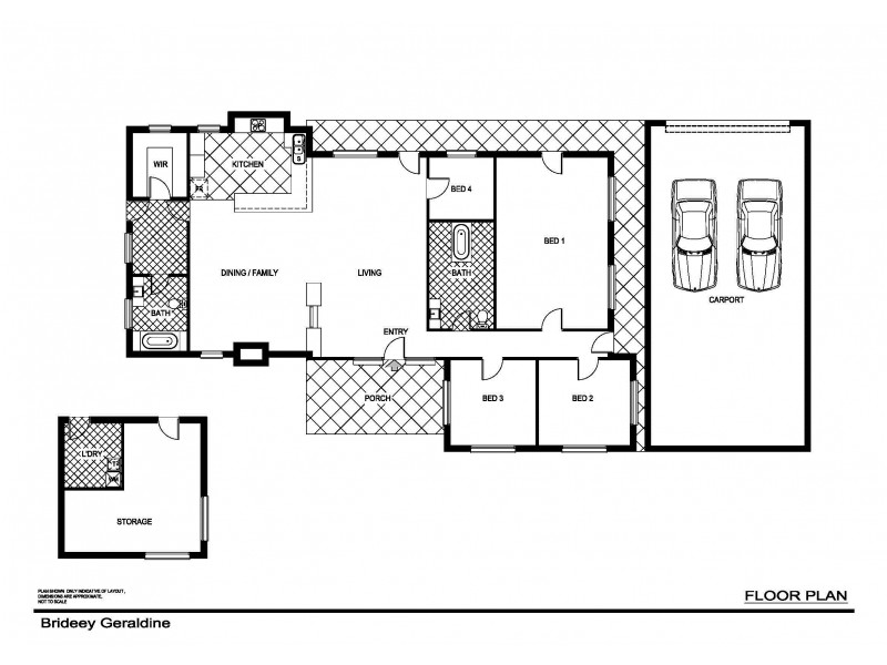 1640 Rosehill Road, Cootamundra NSW 2590 Floorplan