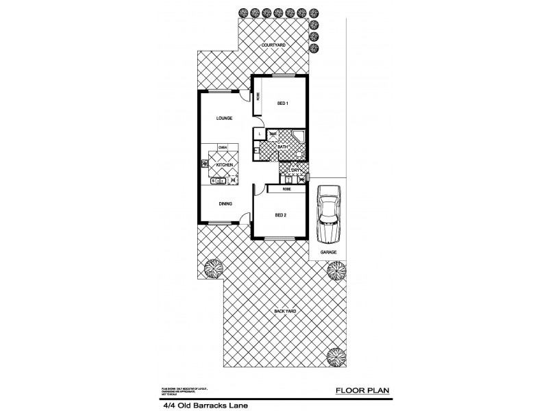 4 Old Barracks Lane, Young NSW 2594 Floorplan