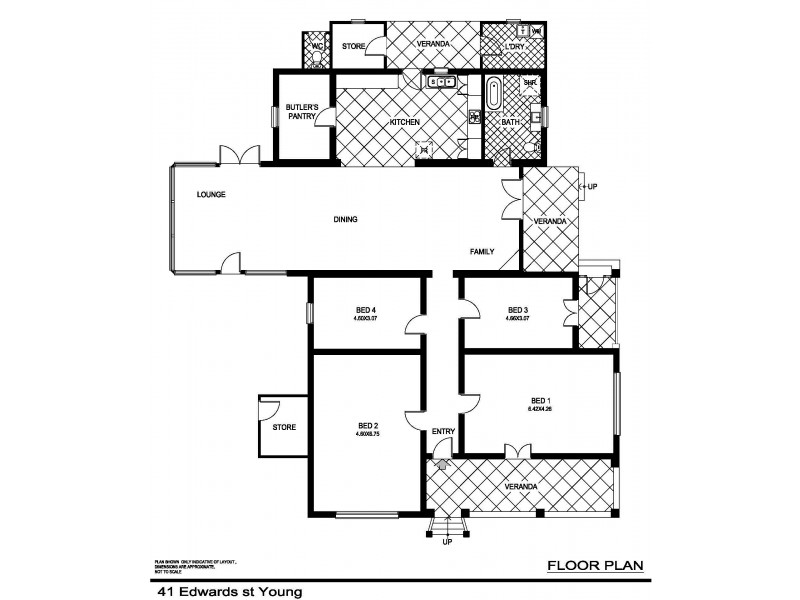 41 Edwards Street, Young NSW 2594 Floorplan