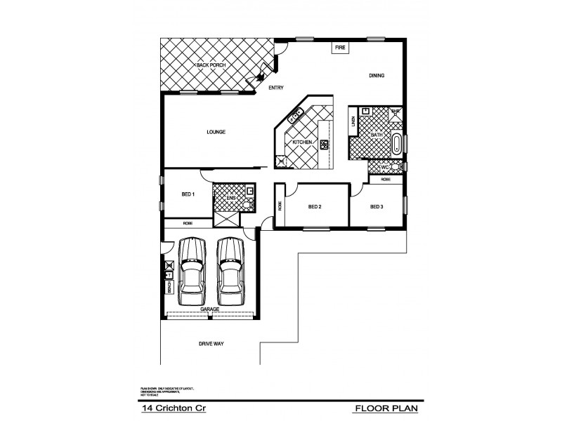 14 Crichton Crescent, Young NSW 2594 Floorplan