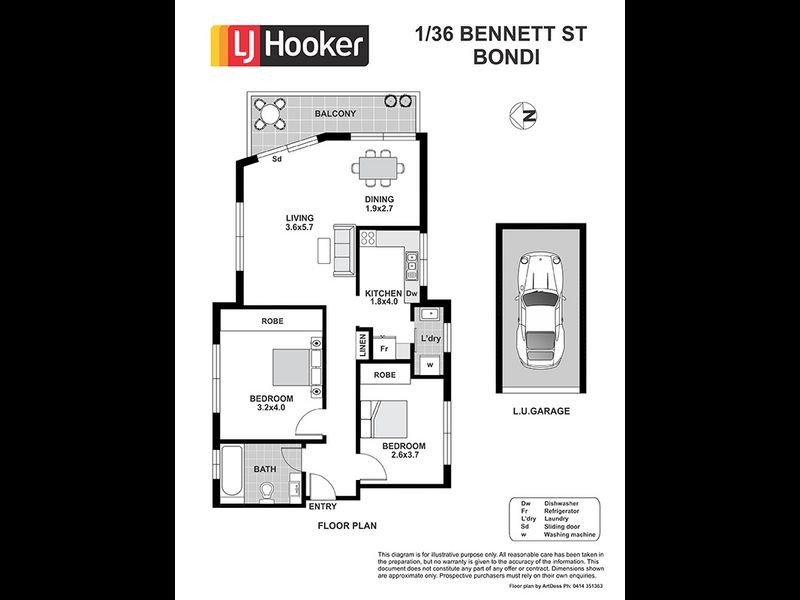 1/36 Bennett Street, Bondi NSW 2026