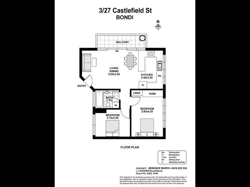 3/27 Castlefield Street, Bondi NSW 2026